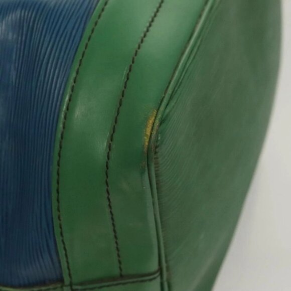 LOUIS VUITTON Epi Noe Shoulder Bag Bicolor Green Blue M44044 LV Auth 128621 - Picture 5 of 16